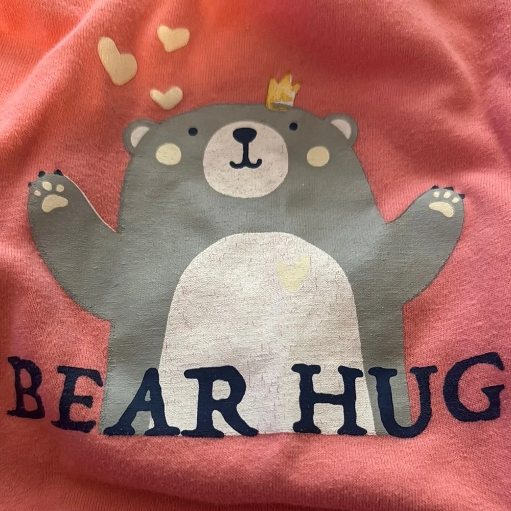 3T Little Lass Adorable Pink Bear Outfit Set - Picture 4 of 8